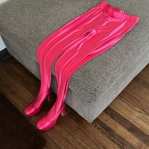 Ego hypnosis pink underestimate pants boots